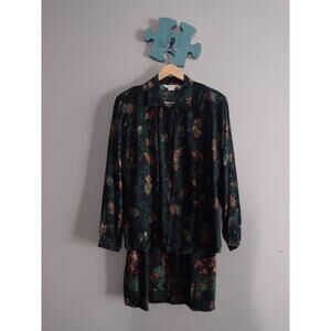 Vintage 80s Horse Equestrian Theme Skirt Top Spring Outfit